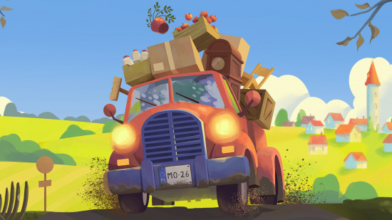 Key art from the upcoming game Truckful